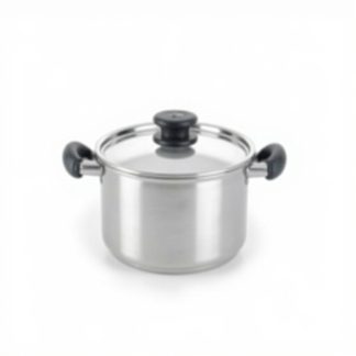 Steelpan 16 cm met deksel