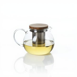 Theepot glas 1,2 liter met filter