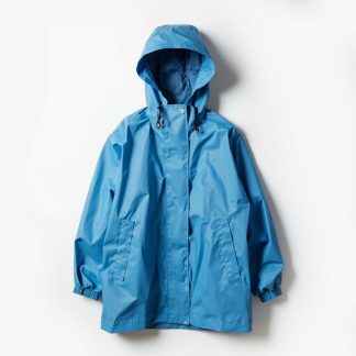 Regenjas dames blauw